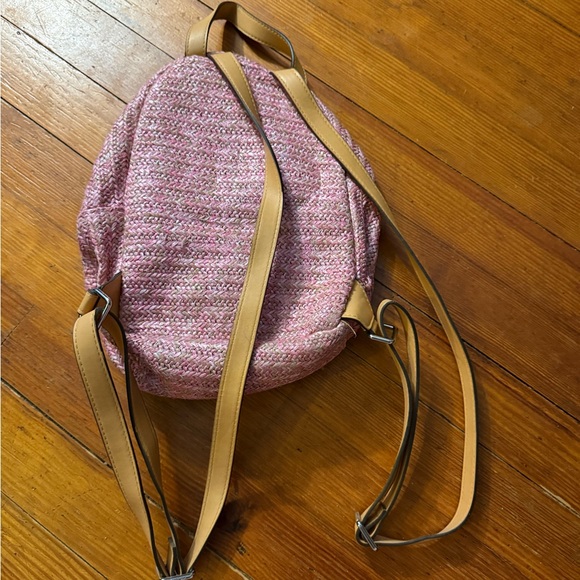 Vera Bradley Pink Floral & Fruit Mini Backpack - Picture 2 of 4